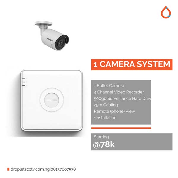 Droplets-CCTV-Pricing-and-cost-in-Port-Harcourt--1-camera-system